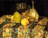 Adolphe Monticelli - Still Life - Fruit
